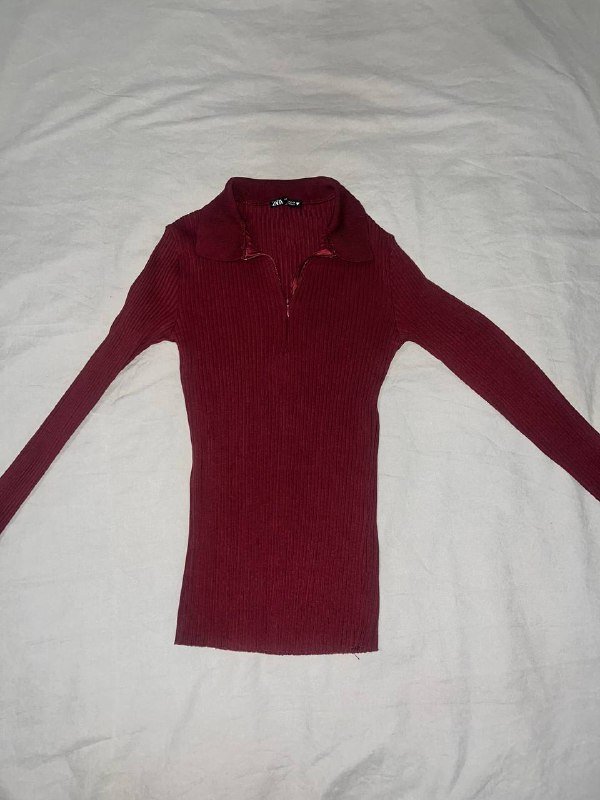 Тянущийся лонгслив Zara