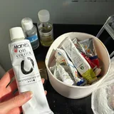 Масляные краски, лак и разбавитель 3