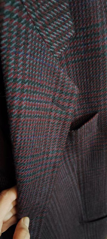 Пиджак шерстяной мужской с дефектом 2