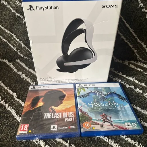Sony Pulse 3D Elite, The Last of Us Part 1, Horizon Forbidden West