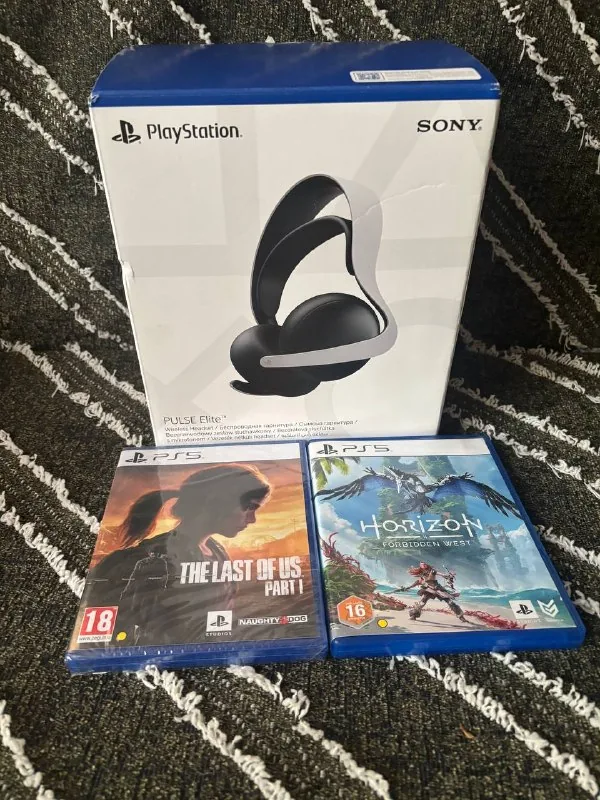 Sony Pulse 3D Elite, The Last of Us Part 1, Horizon Forbidden West