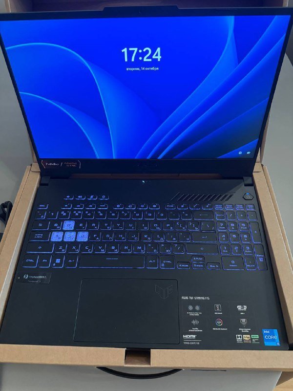Игровой ноутбук ASUS TUF F15 FX507ZC4 2
