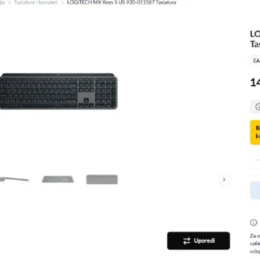 Клавиатуры Logitech MX Keys S US