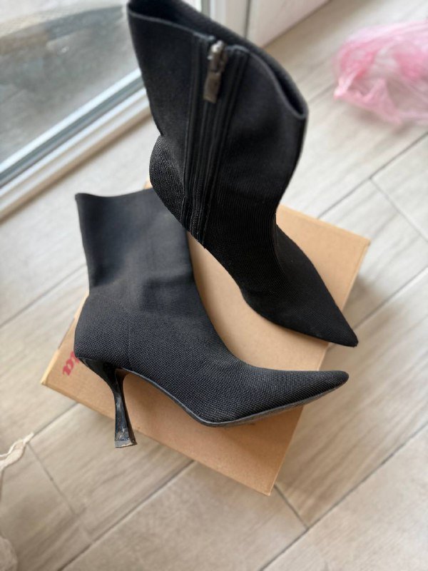 Женские полуботинки черные размер 40 3