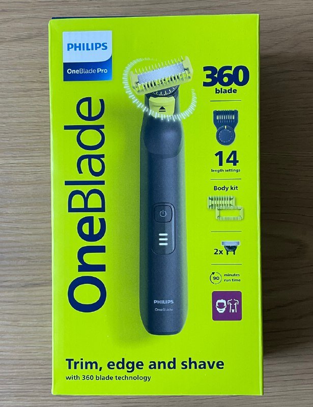 Набор Philips OneBlade Pro 360 триммер с аксессуарами