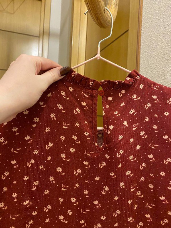 Бордовая сумка Cropp 9