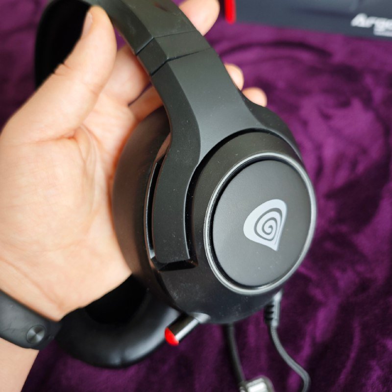 Наушники-гарнитура Genesis Argon 600 Black с микрофоном 2