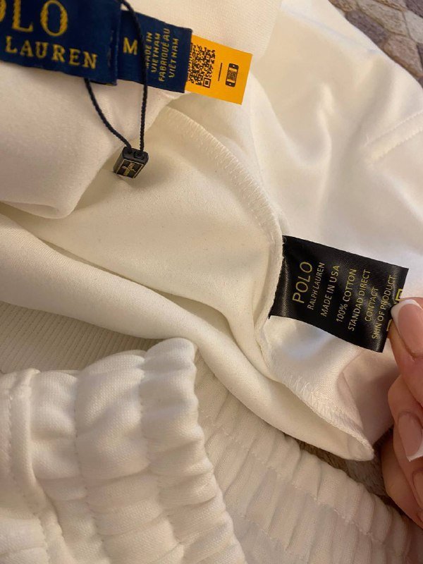 Белый спортивный костюм Polo Ralph Lauren 6