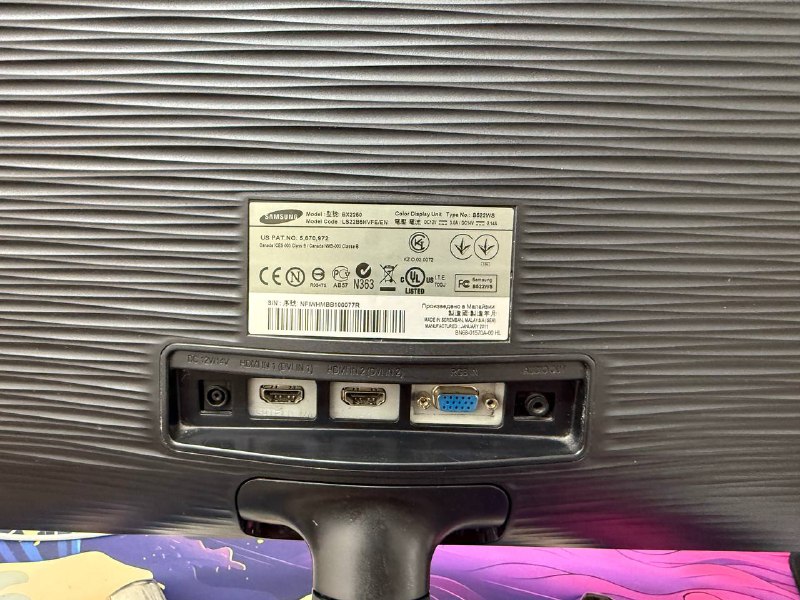 Монитор Samsung LCD 21.5 BX2250 LED 1920x1080 2