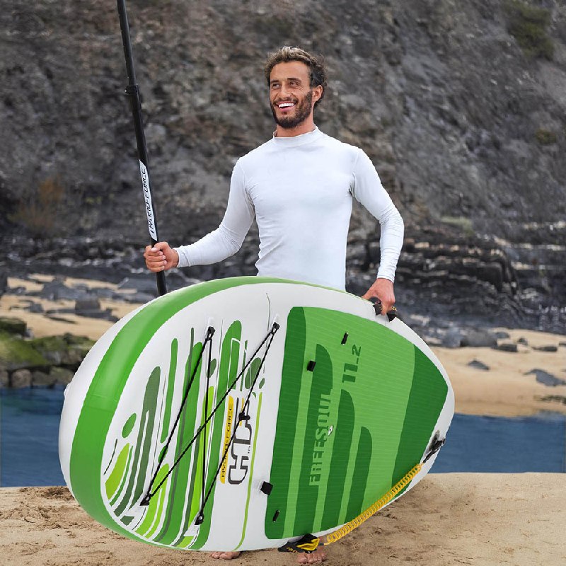 SUP борд Hydro Force WIND Freesoul 11.2, весла, насос, сиденье 3