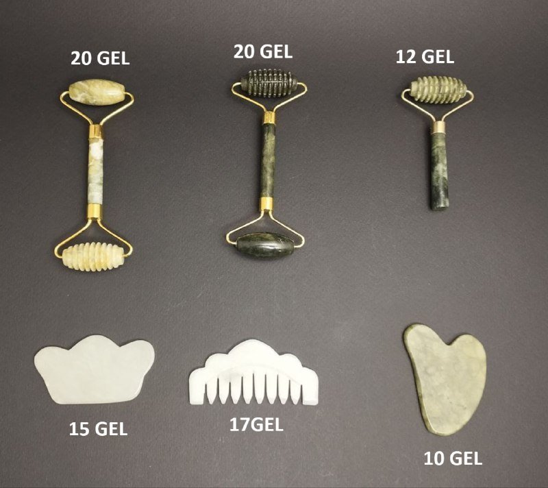 Гель с экстрактом плаценты Placentrex, нефритовые скребки и роллеры, натуральный дезодорант Hemani 2