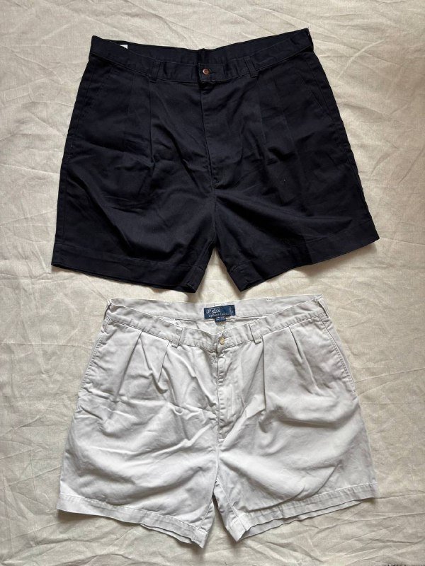 Dockers chino shorts, Ralph Lauren chino shorts