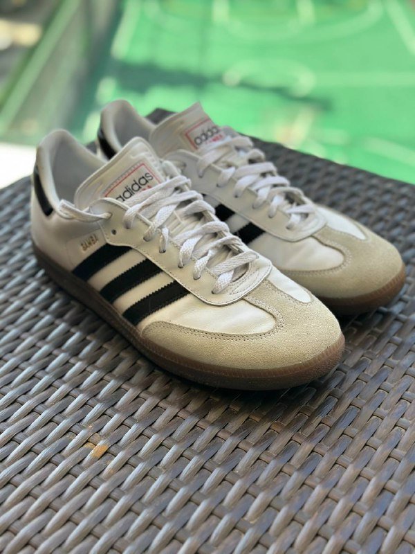 Кеды Adidas Samba OG размер 43 1/3 бело-черные 2