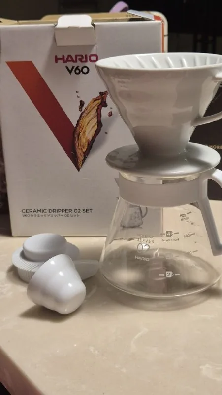 Hario V60 Ceramic Dripper Set