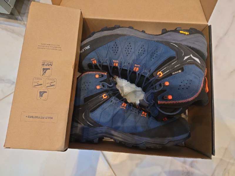 Треккинговые ботинки Salewa Alp Trainer 2 Mid Gore-Tex, размер 44 EUR 4