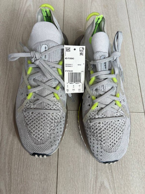 Adidas 4D Fusio Screaming Orange, Adidas 4D Fusio Grey Solar Yellow 9