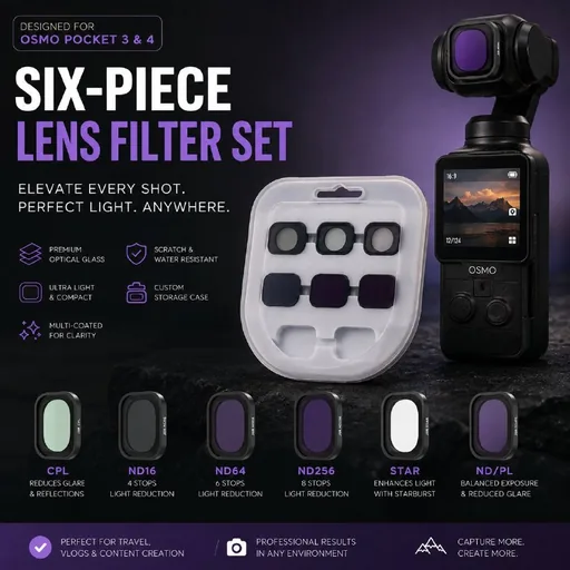 Фильтры для DJI Osmo Pocket 3/4