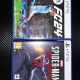 Игры для PS5: FC24, Spider-Man: Miles Morales 1