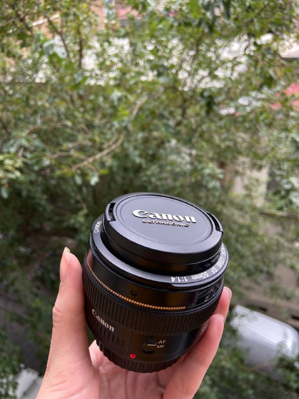 Canon 50mm f/1.4 объектив фото 2