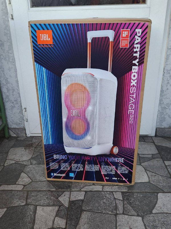 Jbl party box stage 320 колонка новая запечатанная 2