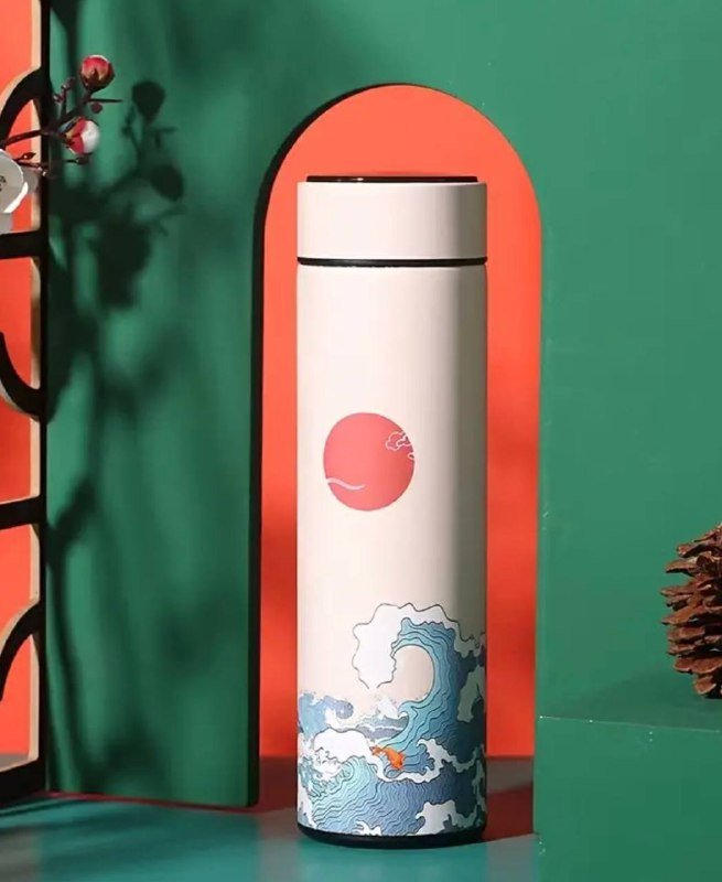 Умный термос с LED-дисплеем 500 мл 2