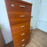 Спальня, гардероб, кровать, комод, зеркало 1