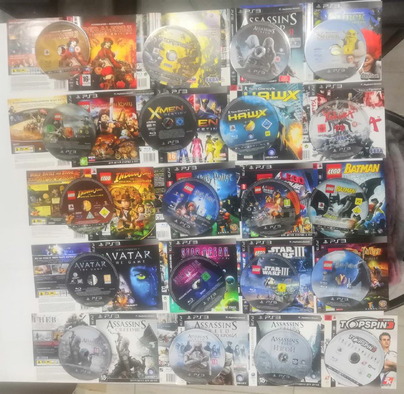 Лицензионные игры PS3 3