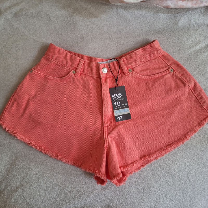 Джинсовые шорты Primark, бордовые спортивные шорты, юбка с ромашками
