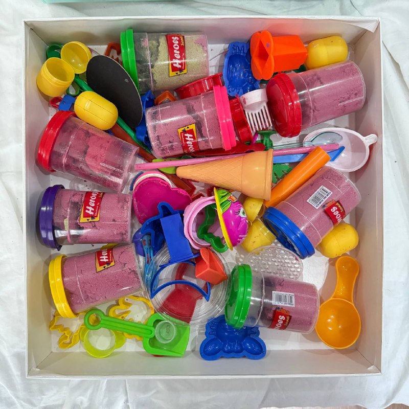 Детские сумочки, наборы для игры, пазлы, конструкторы, пластилин 8