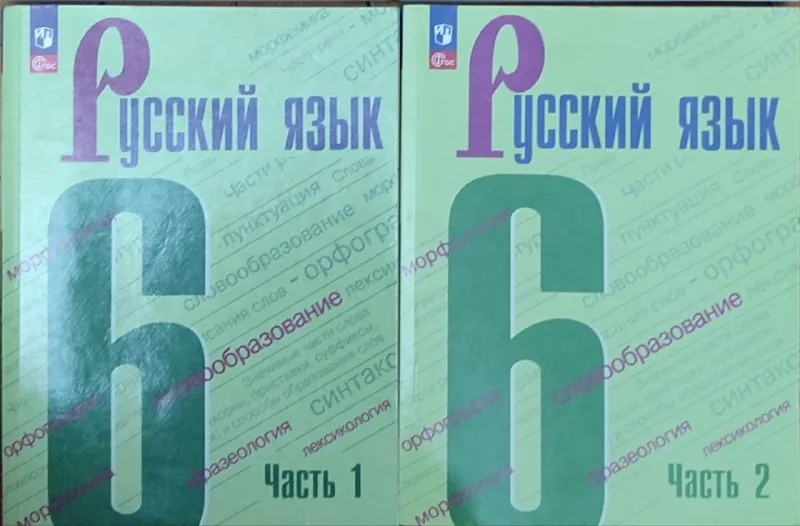 Русский язык 6 класс, часть 2 1