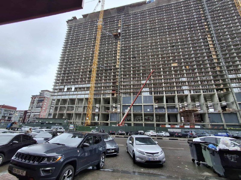 Квартира 31 кв. м, 8 этаж, чёрный каркас 3
