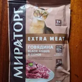 Кошачий корм Мираторг Extra Meat комплектом 2