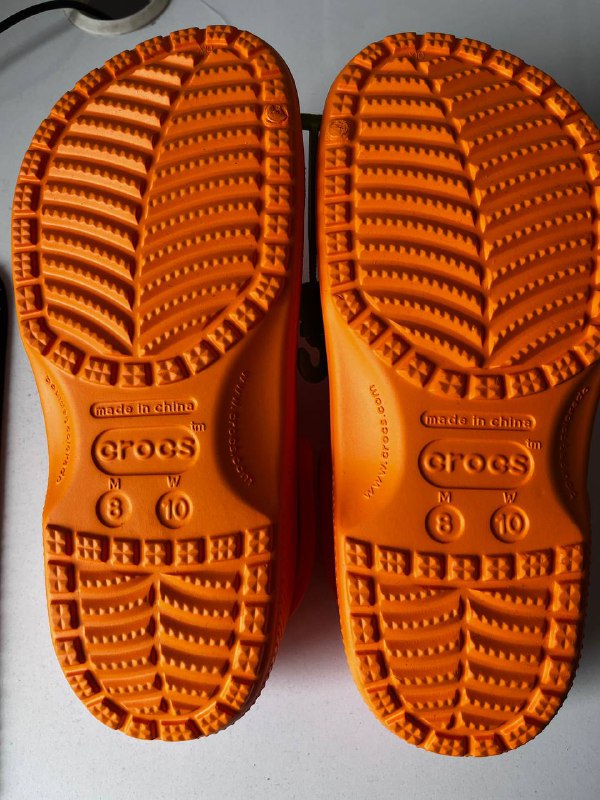 Crocs ярко-розовые m6/w7, оранжевые m7/w8 4