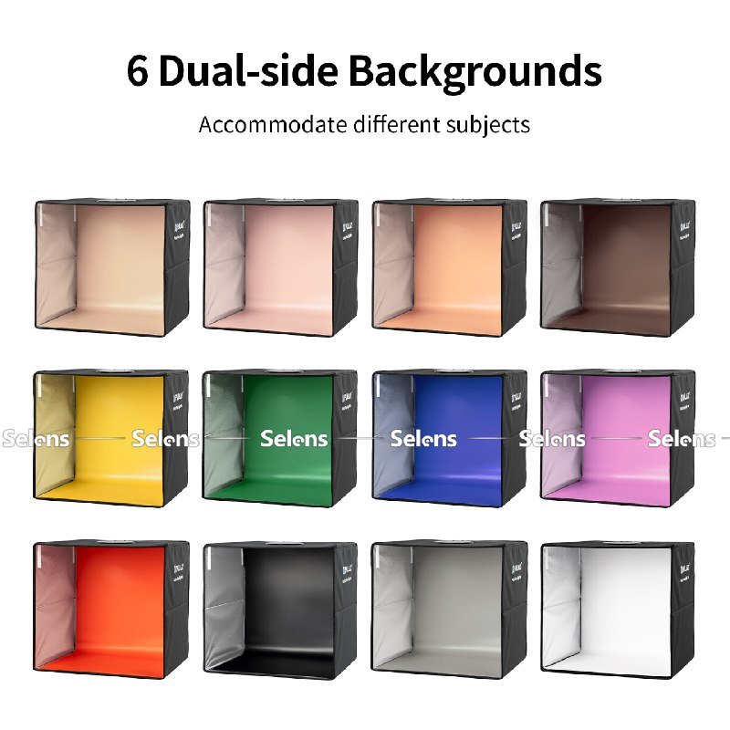 Мини-фотостудия Puluz 40 см с LED подсветкой 5