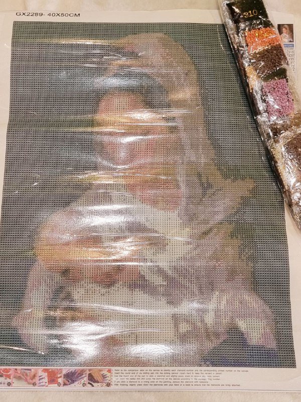 Мозаики Густав Климт, Басин, Алмазная мать и дитя, попугаи 4