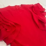 Red jumpsuit, white dress 2