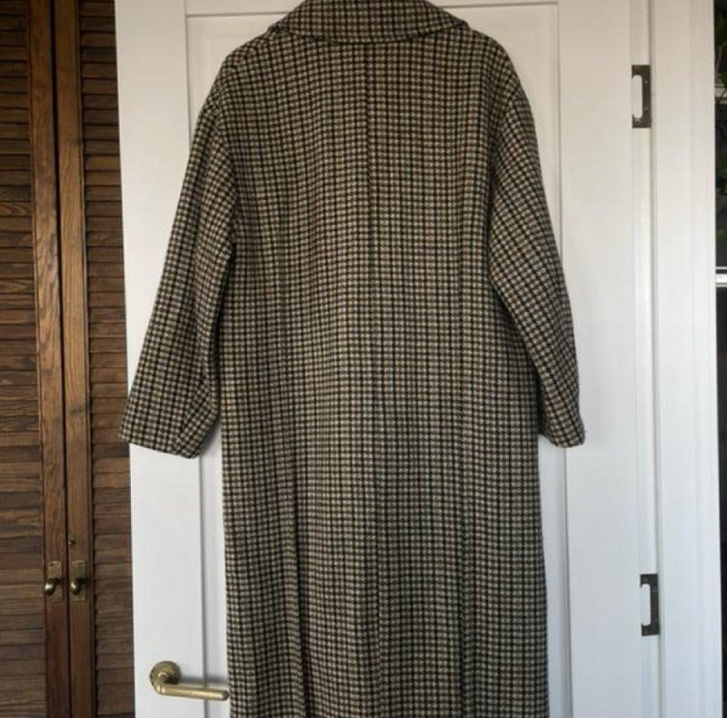 Пальто Zara смесовая шерсть oversize XS 2