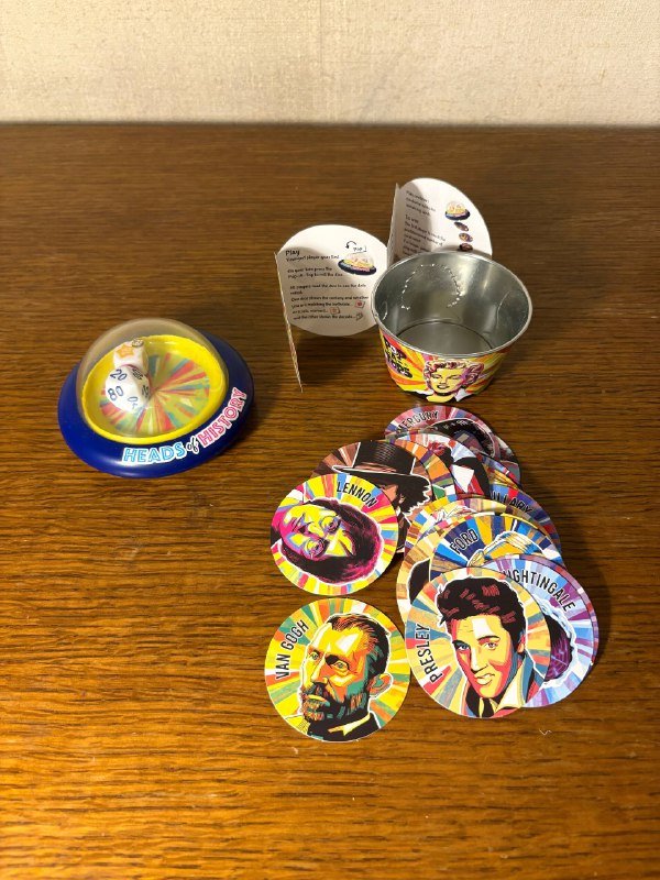 Игра Head of History Pop-a-Tops настольная 2