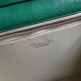 Винтажная кожаная сумка Dior 3