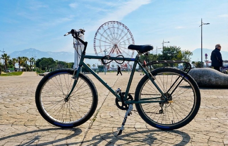 Велосипед швейцарской армии 70-х годов с аксессуарами