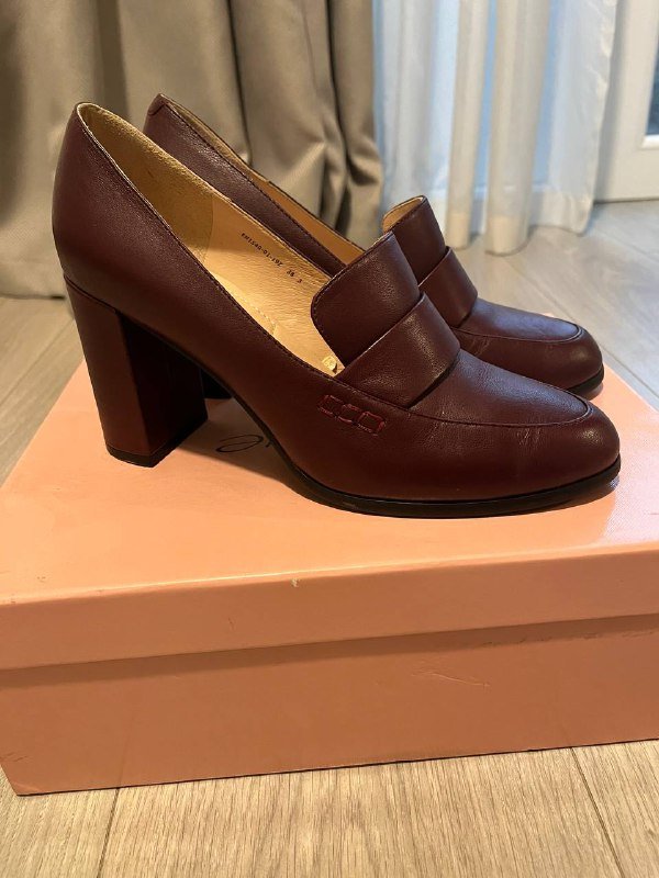 сумка кожаная, туфли осенние Эконика натуральная кожа р-р 38