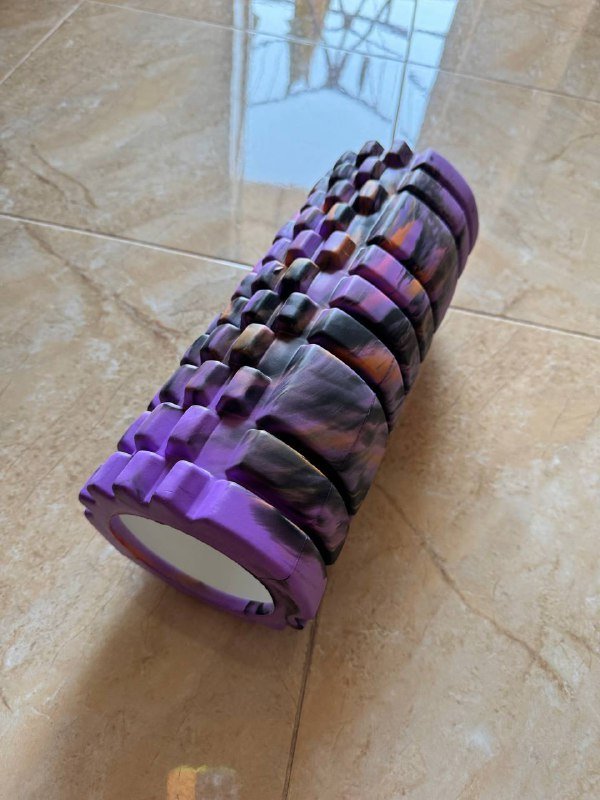 Ролик для спины, валик для спины, мфр ролл, ролл для фитнеса 33х14 см