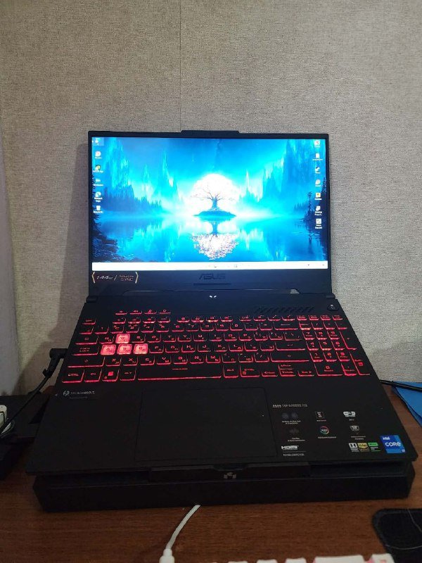 Asus Tuf 15 i7 12700 RTX 3050 16GB RAM 3