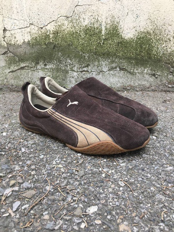 Puma Asana suede slip on sneakers size 10.5 US