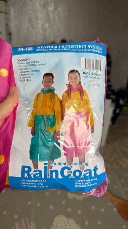 Дождевик для подростка и взрослого XS 2