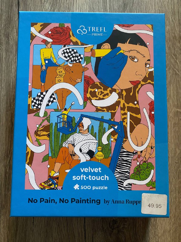 Пазл No Pain, No Painting 500 деталей