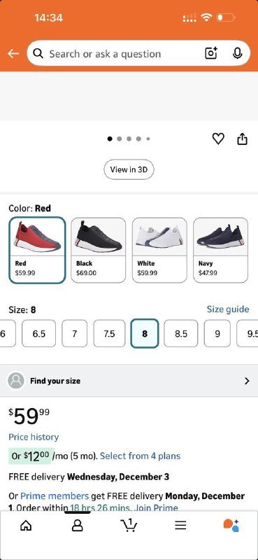 Обувь женская 38 размер красная 2