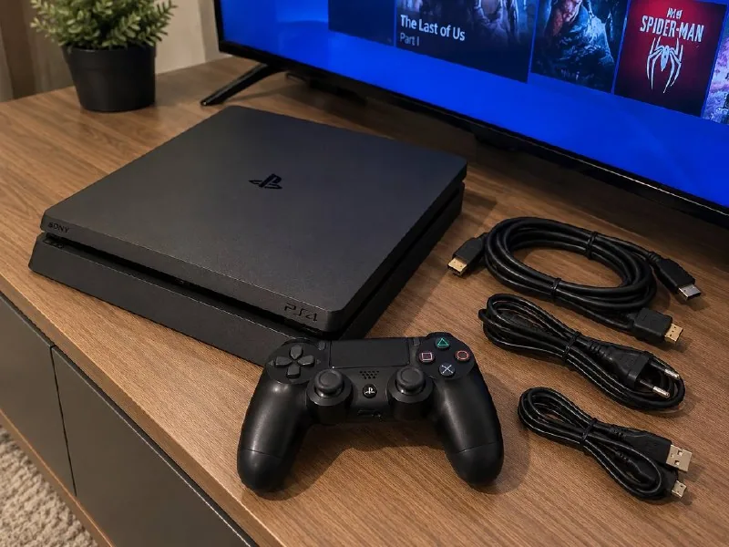 PlayStation 4 Slim with DualShock 4 1