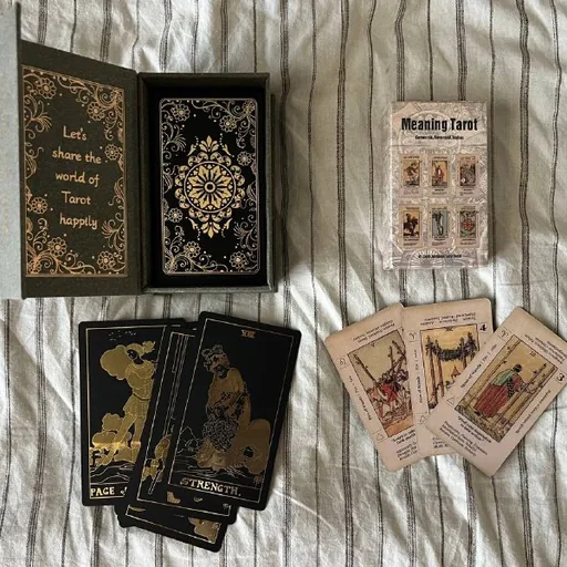 Карты Таро Райдера-Уэйта, Gold Foil Tarot, Meaning Tarot