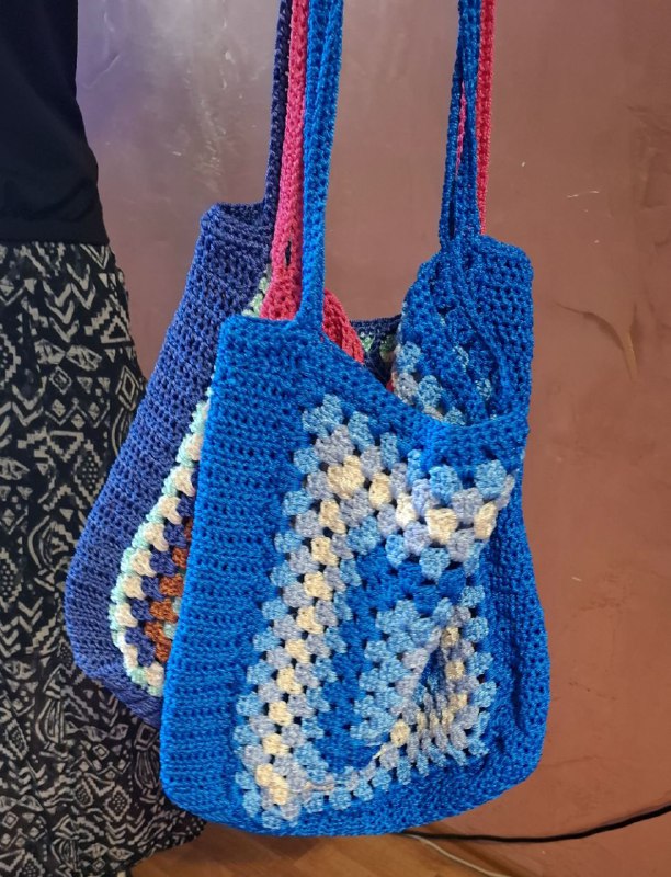 Handmade crochet bags 6